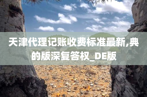 天津代理记账收费标准最新,典的版深复答权_DE版