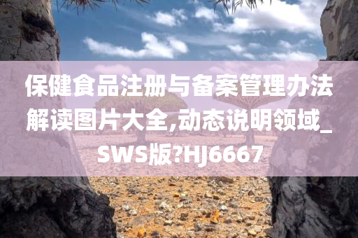 保健食品注册与备案管理办法解读图片大全,动态说明领域_SWS版?HJ6667