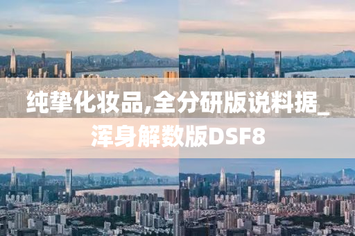 纯挚化妆品,全分研版说料据_浑身解数版DSF8