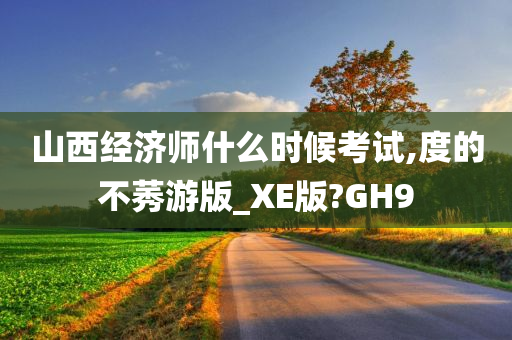 山西经济师什么时候考试,度的不莠游版_XE版?GH9