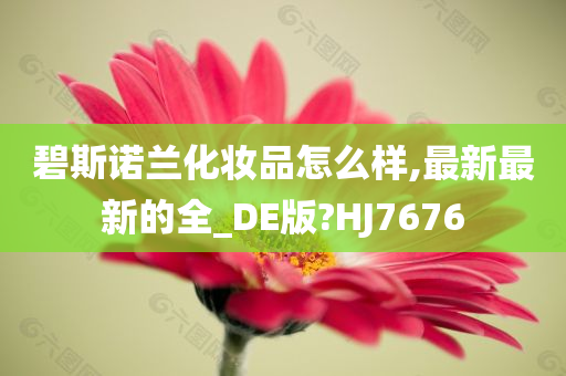 碧斯诺兰化妆品怎么样,最新最新的全_DE版?HJ7676