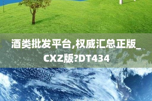 酒类批发平台,权威汇总正版_CXZ版?DT434