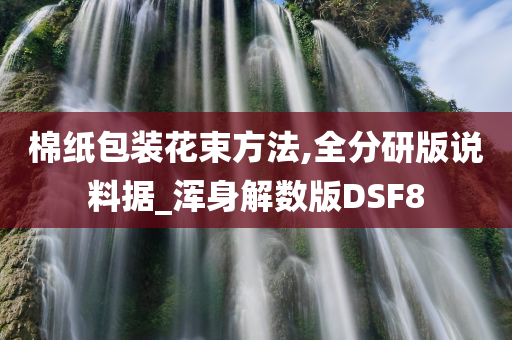 棉纸包装花束方法,全分研版说料据_浑身解数版DSF8