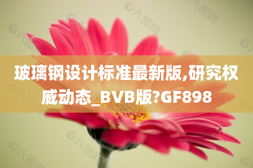 玻璃钢设计标准最新版,研究权威动态_BVB版?GF898