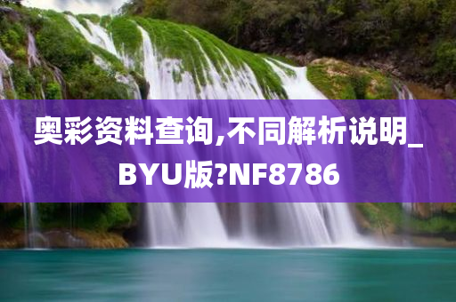 奥彩资料查询,不同解析说明_BYU版?NF8786