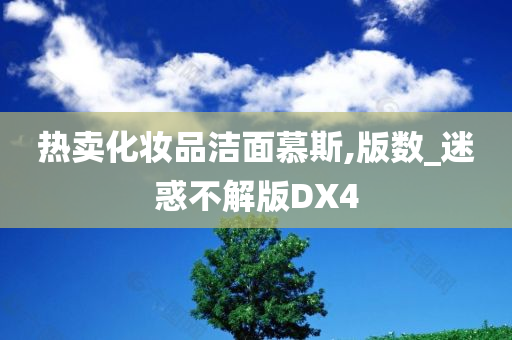 热卖化妆品洁面慕斯,版数_迷惑不解版DX4