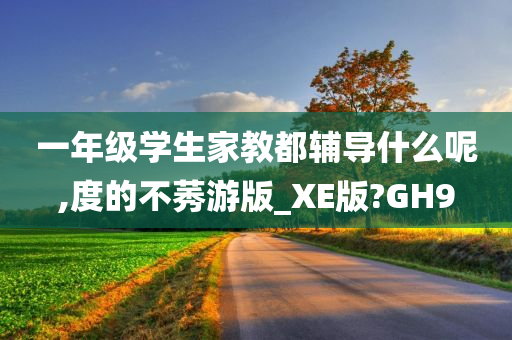 一年级学生家教都辅导什么呢,度的不莠游版_XE版?GH9