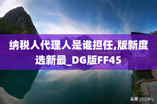 纳税人代理人是谁担任,版新度选新最_DG版FF45