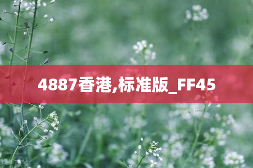 4887香港,标准版_FF45