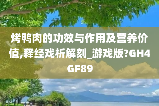 烤鸭肉的功效与作用及营养价值,释经戏析解刻_游戏版?GH4GF89