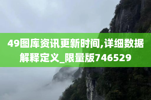 49图库资讯更新时间,详细数据解释定义_限量版746529