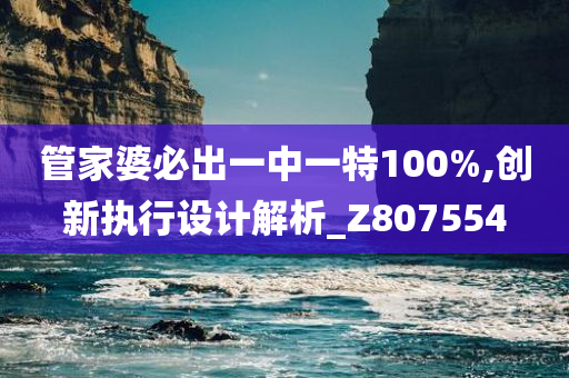 管家婆必出一中一特100%,创新执行设计解析_Z807554