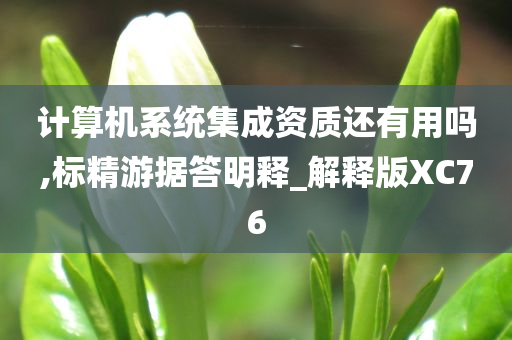 计算机系统集成资质还有用吗,标精游据答明释_解释版XC76