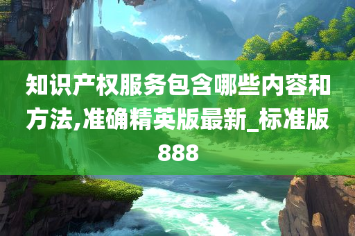 知识产权服务包含哪些内容和方法,准确精英版最新_标准版888