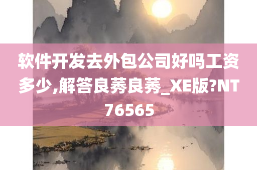 软件开发去外包公司好吗工资多少,解答良莠良莠_XE版?NT76565