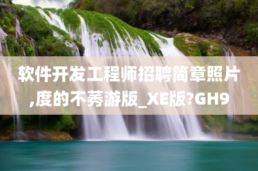 软件开发工程师招聘简章照片,度的不莠游版_XE版?GH9