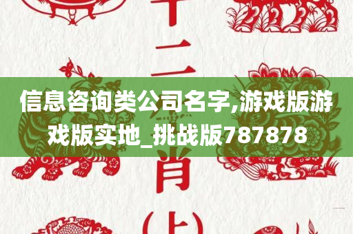 信息咨询类公司名字,游戏版游戏版实地_挑战版787878