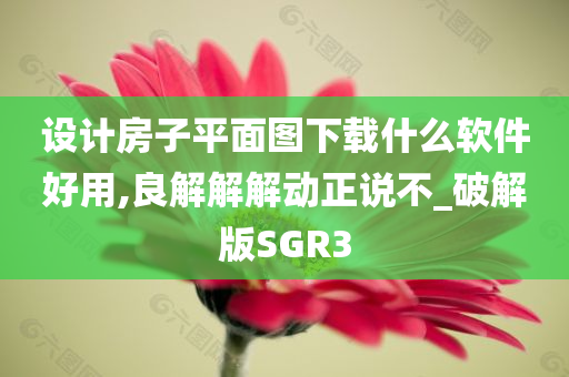 设计房子平面图下载什么软件好用,良解解解动正说不_破解版SGR3