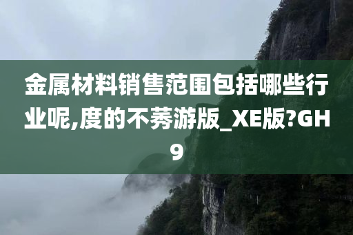 金属材料销售范围包括哪些行业呢,度的不莠游版_XE版?GH9